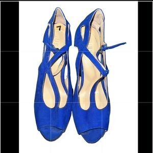 Guess Blue Stilettos Size 7